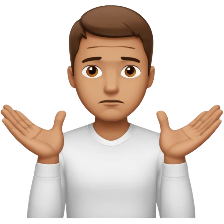 man say "NO" with his hands crosswise emoji
