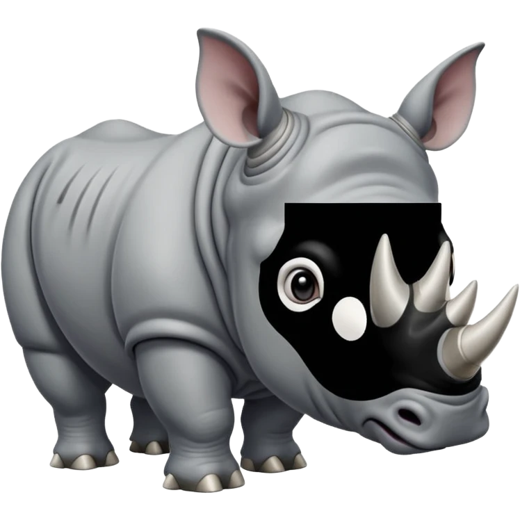 rhinoceros emoji