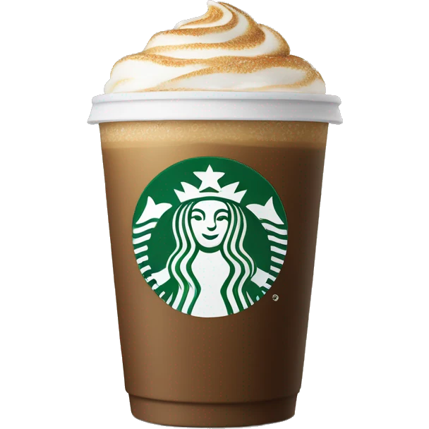 Starbucks coffee emoji
