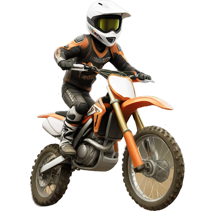 Dirt bike emoji