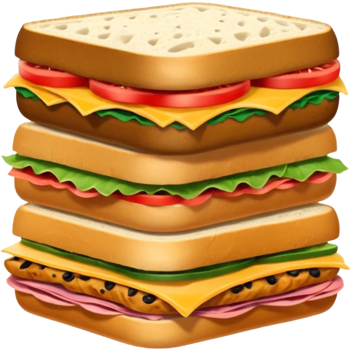 Menú de sandwiches emoji