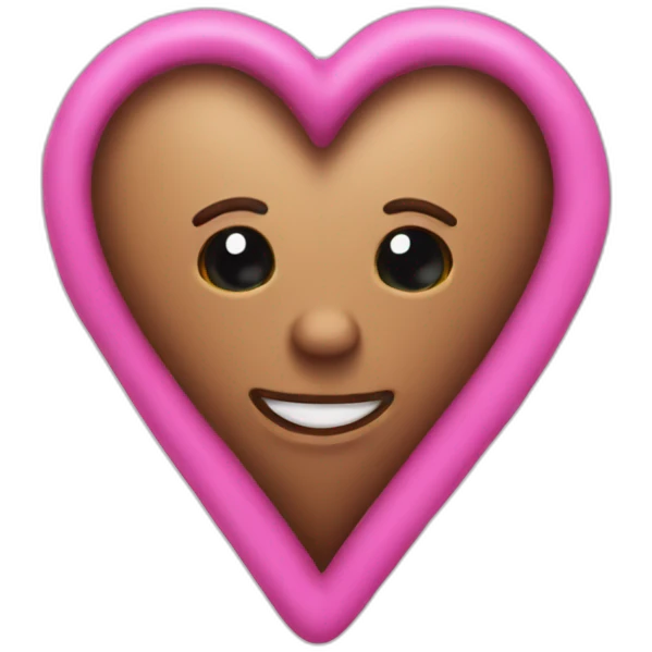 love shaped WBC emoji