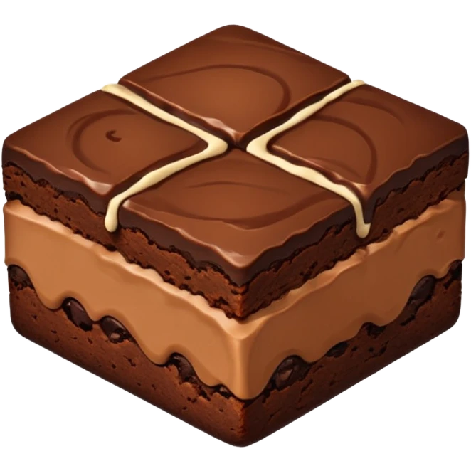 brownie emoji