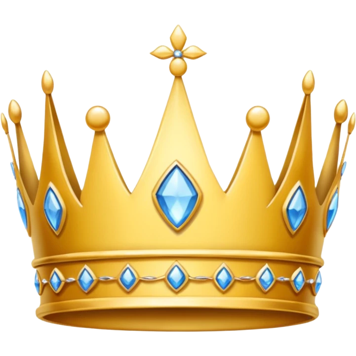 delicate princess crown emoji