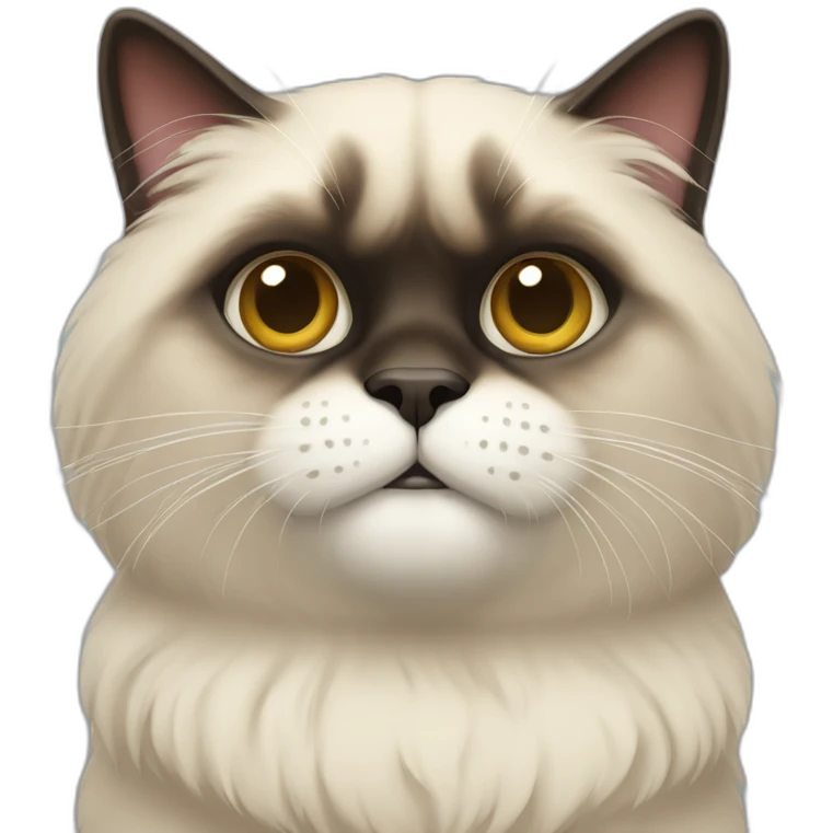 Himalayan cat emoji