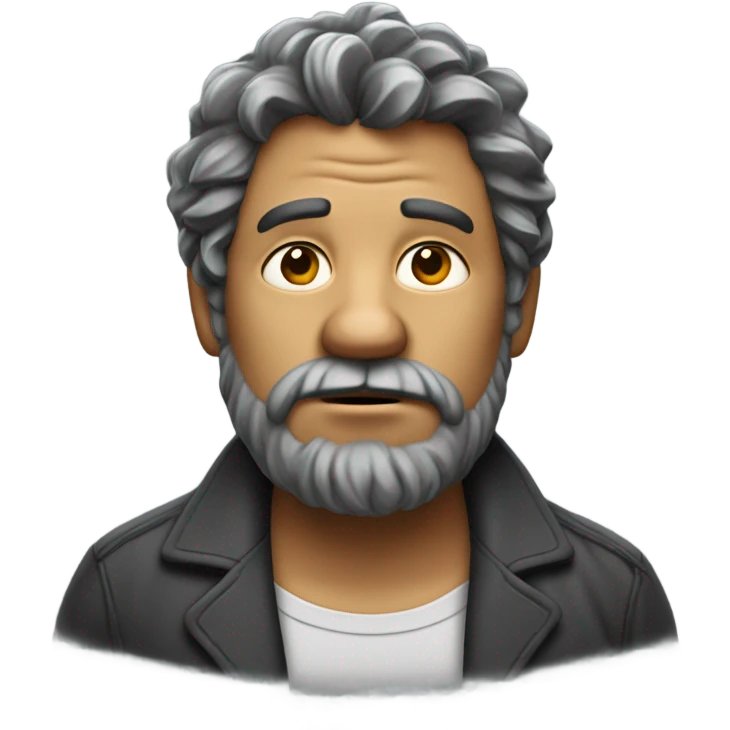 Ugly fat man  emoji
