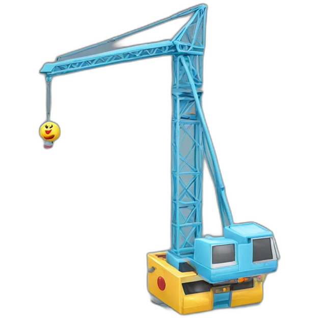 Crane machine emoji