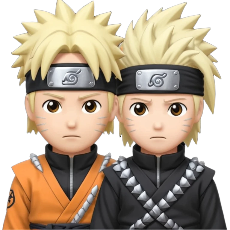 naruto vs sasuke emoji