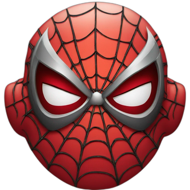 Spiderman angry emoji