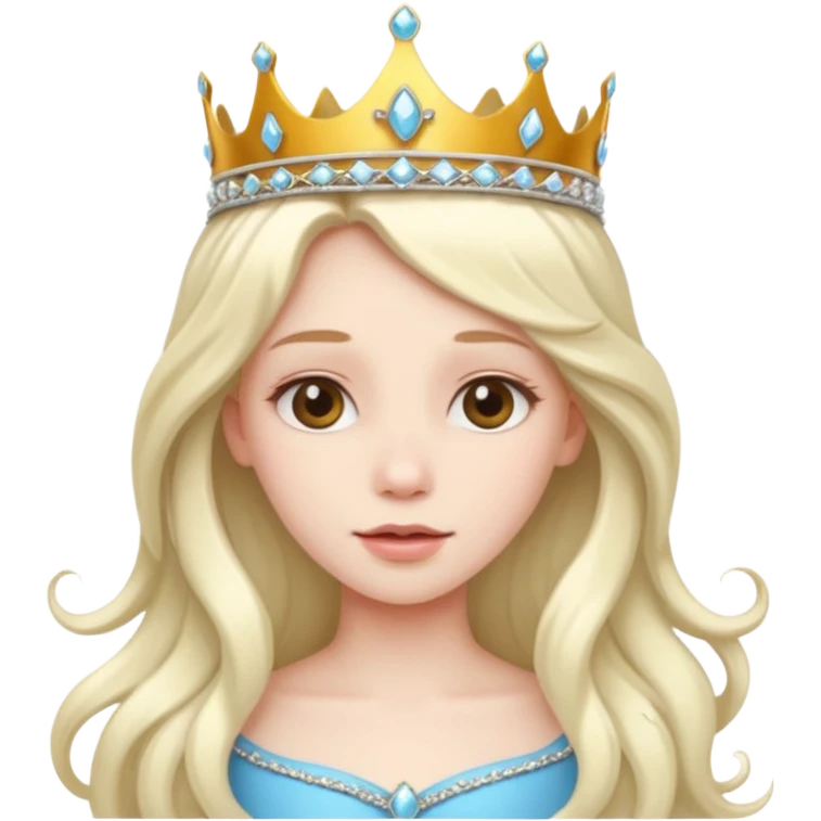 Fancy girl emoji