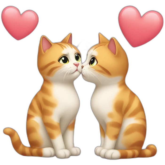 Kissing cat emoji