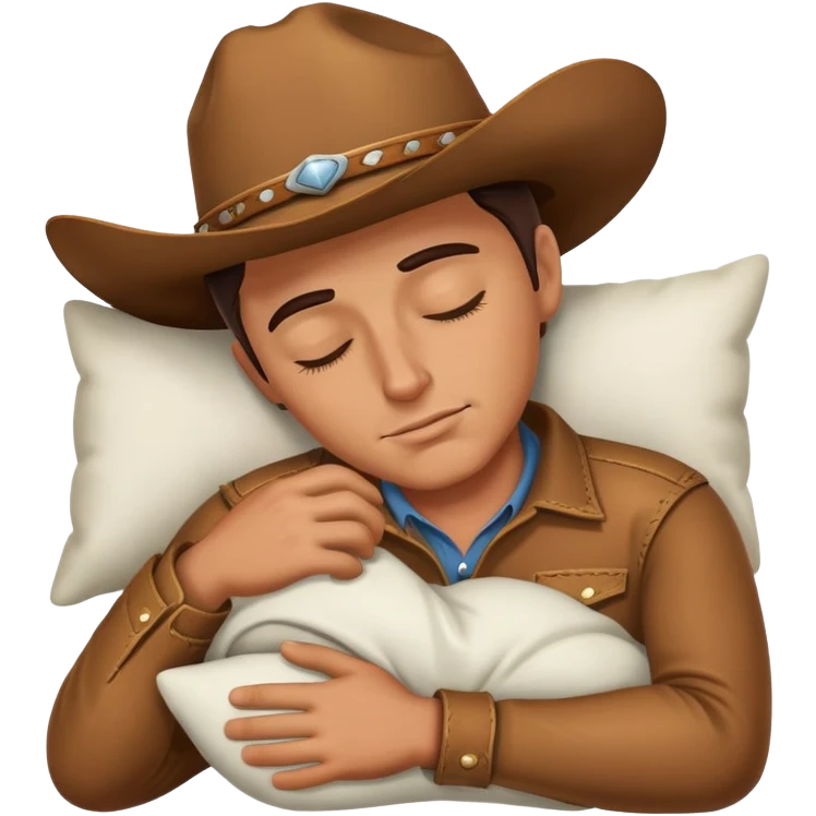 Cowboy sleeping  emoji