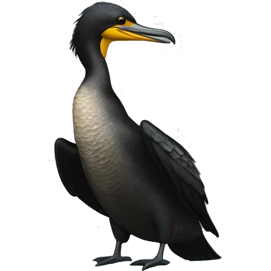 Great cormorant emoji