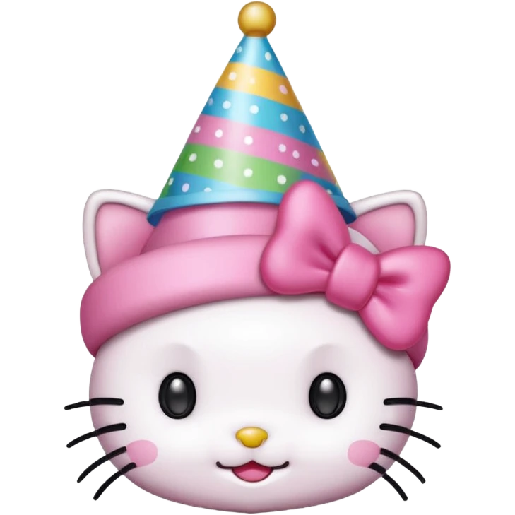 Hello kitty birthday  emoji