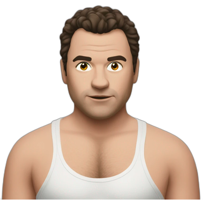 Barry from eastenders wearing a bra emoji