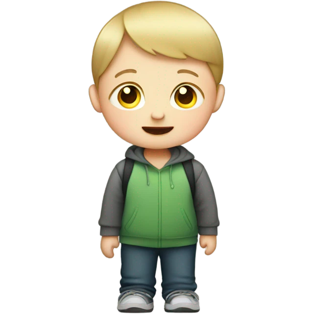 kid with down syndrome  emoji
