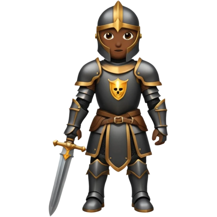knight black emoji