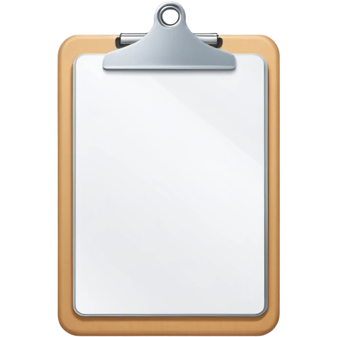 clipboard representing product emoji
