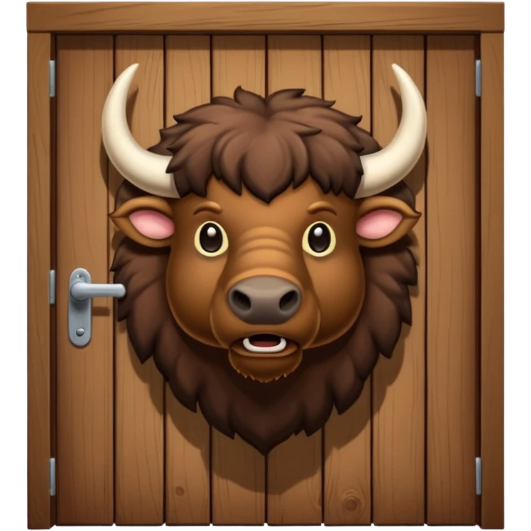Buffalo knocking doors emoji