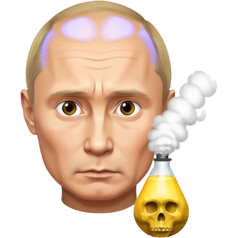 Путин смотрит в эуран emoji