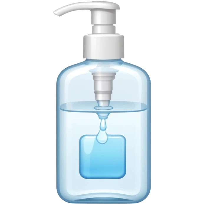 Hand sanitizer emoji