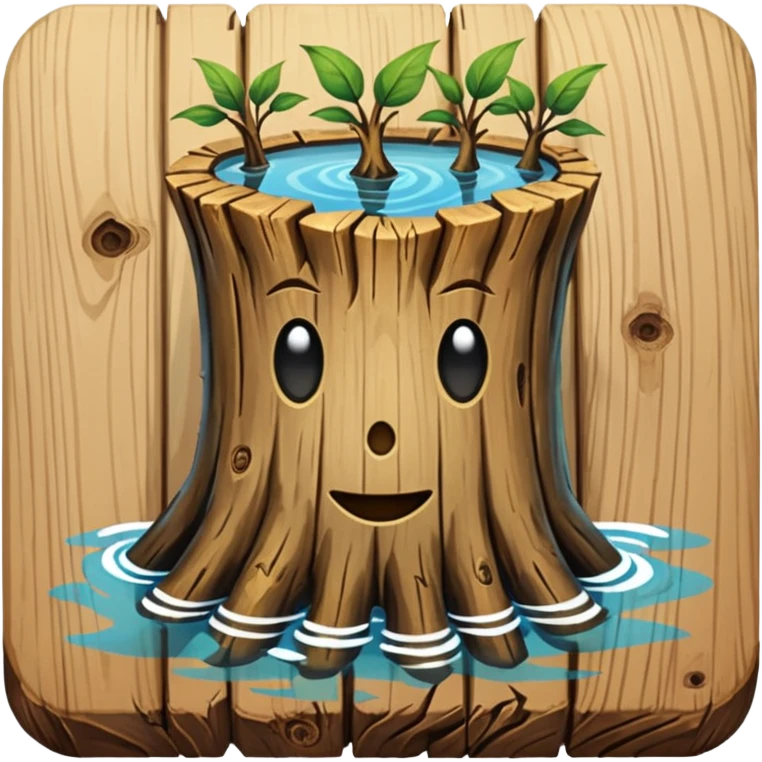 dock with root emoji