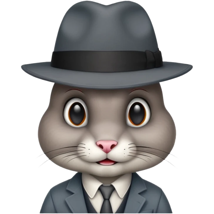 Rabbot gangster  emoji