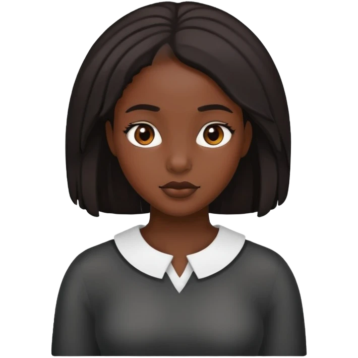 Chica negra emoji