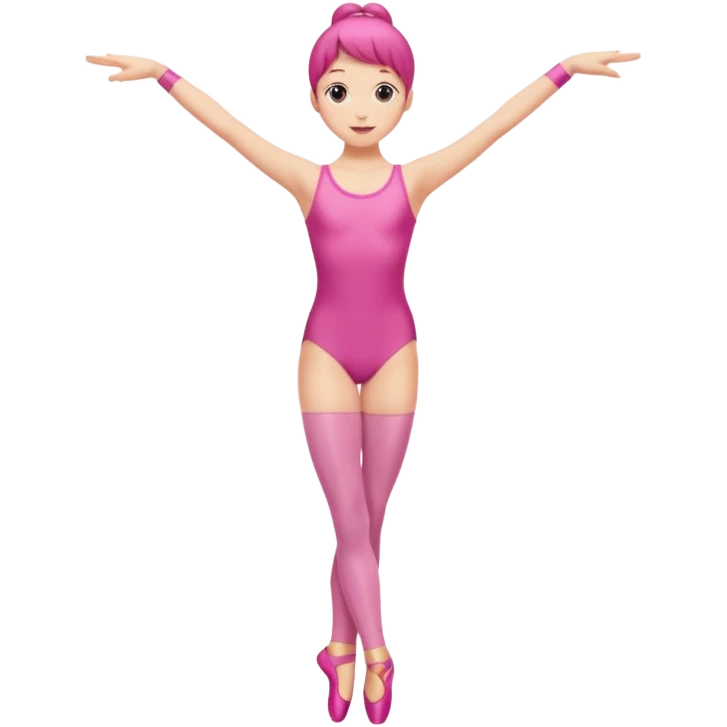 Leotard: pink
 emoji