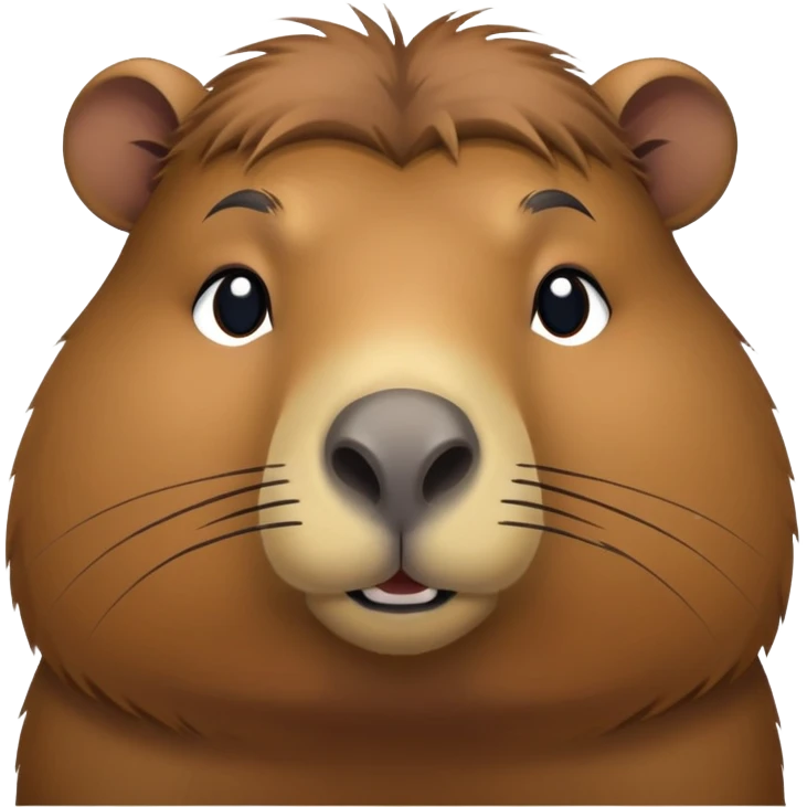 Capybara emoji