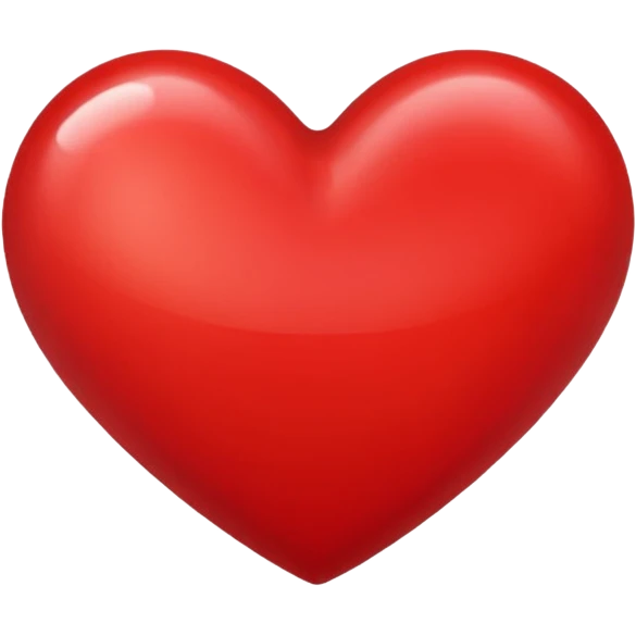 Red heart emoji