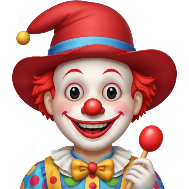 Clown with penis emoji