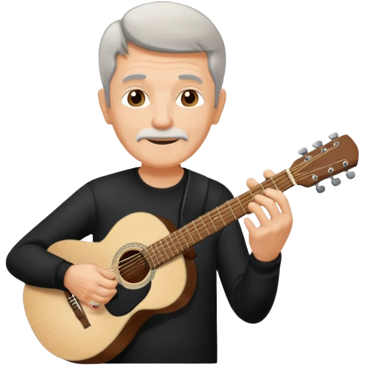 Gitarrist 60 Jahre, jung geblieben  emoji
