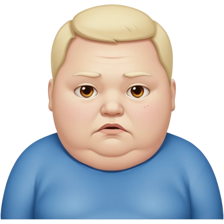 Fat slob dying from Diabetes. emoji