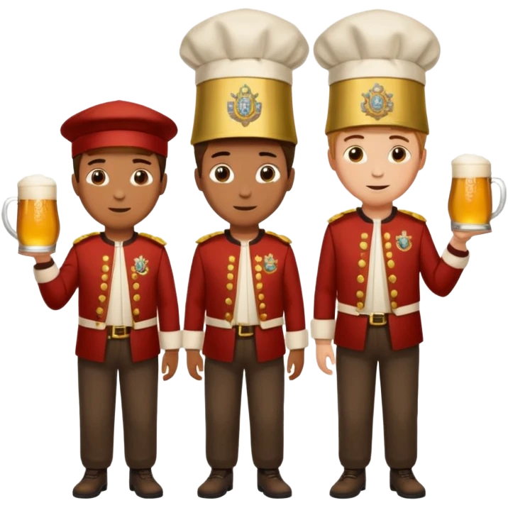 les rois du houblon? ILS SONT 3 GAR9ONS emoji