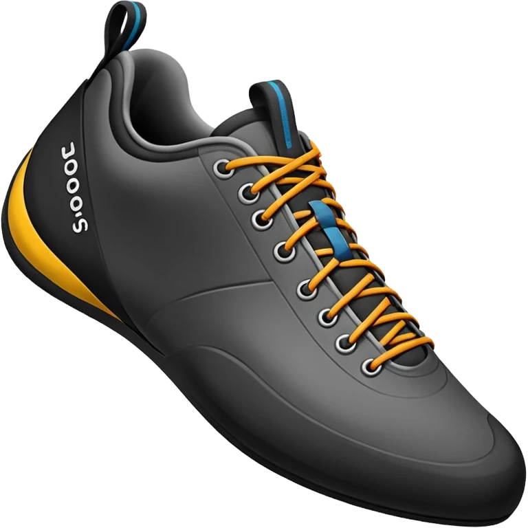 climbing shoe for bouldering emoji