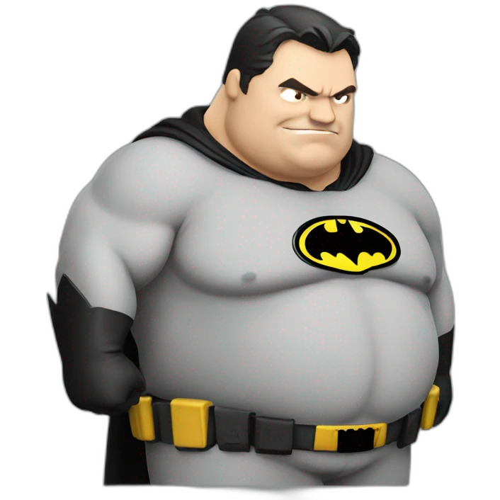 batman fat emoji