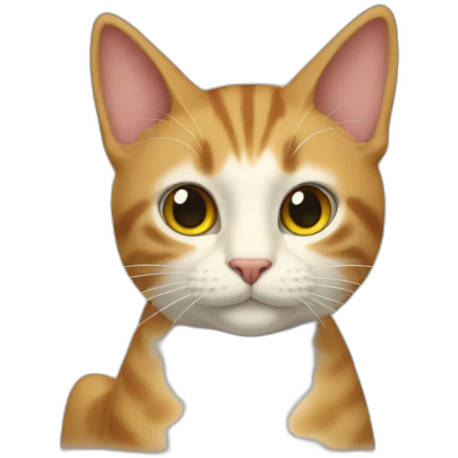 Cat in the malon emoji