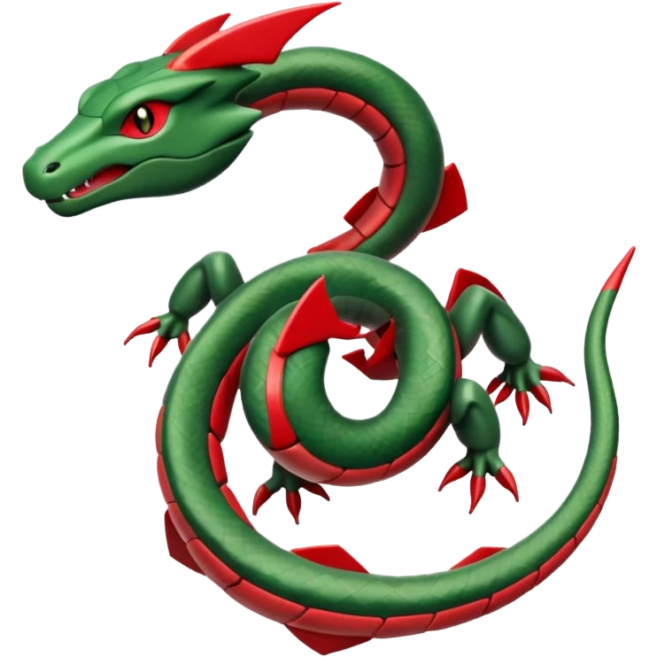 Pokemon  legendary Rayquaza emoji