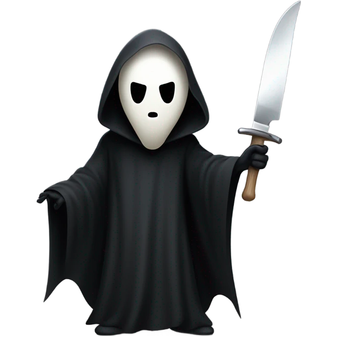 Scream movie emoji