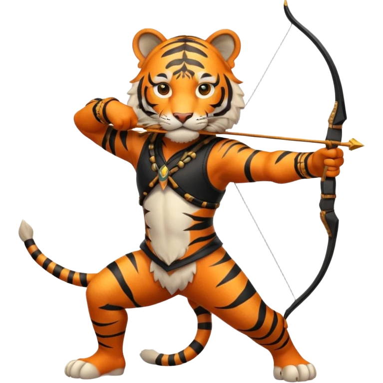 tiger archer emoji