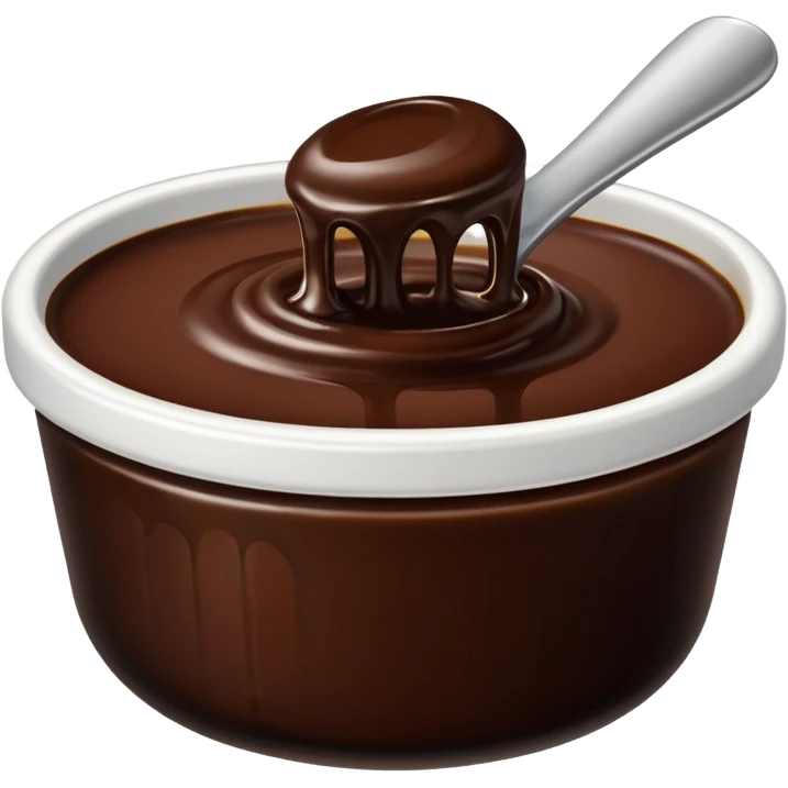salsa de chocolate emoji