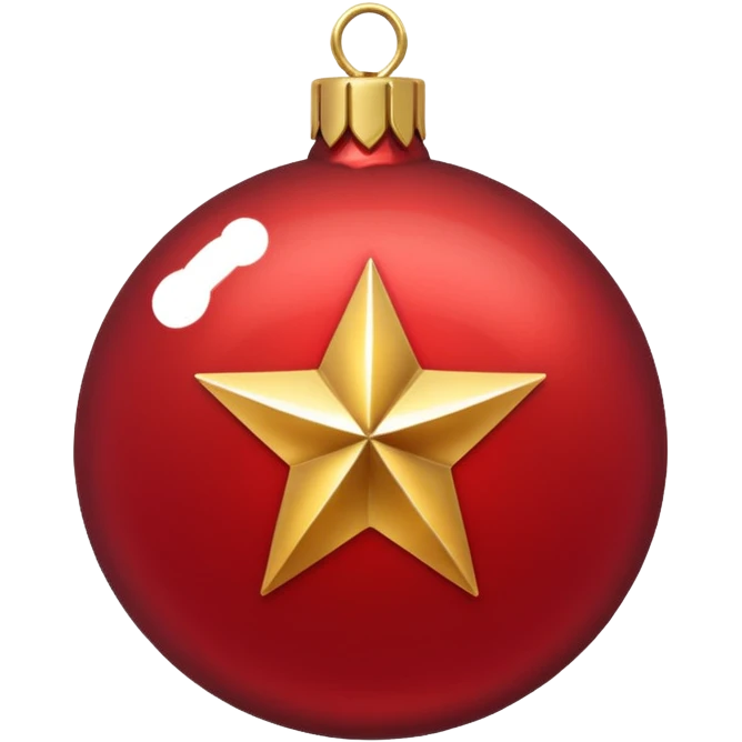 christmas ornament emoji