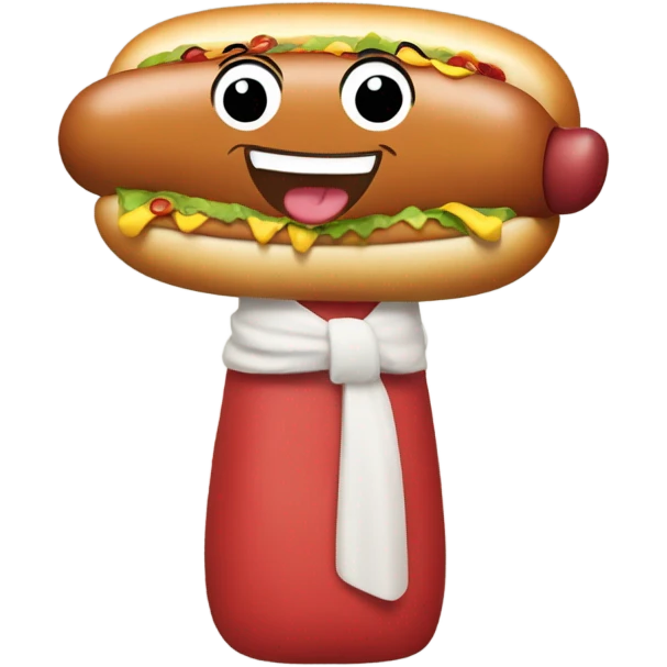 Hot dog man emoji