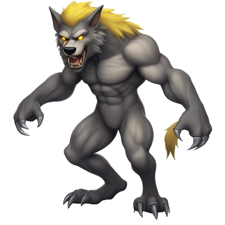 Werewolf emoji