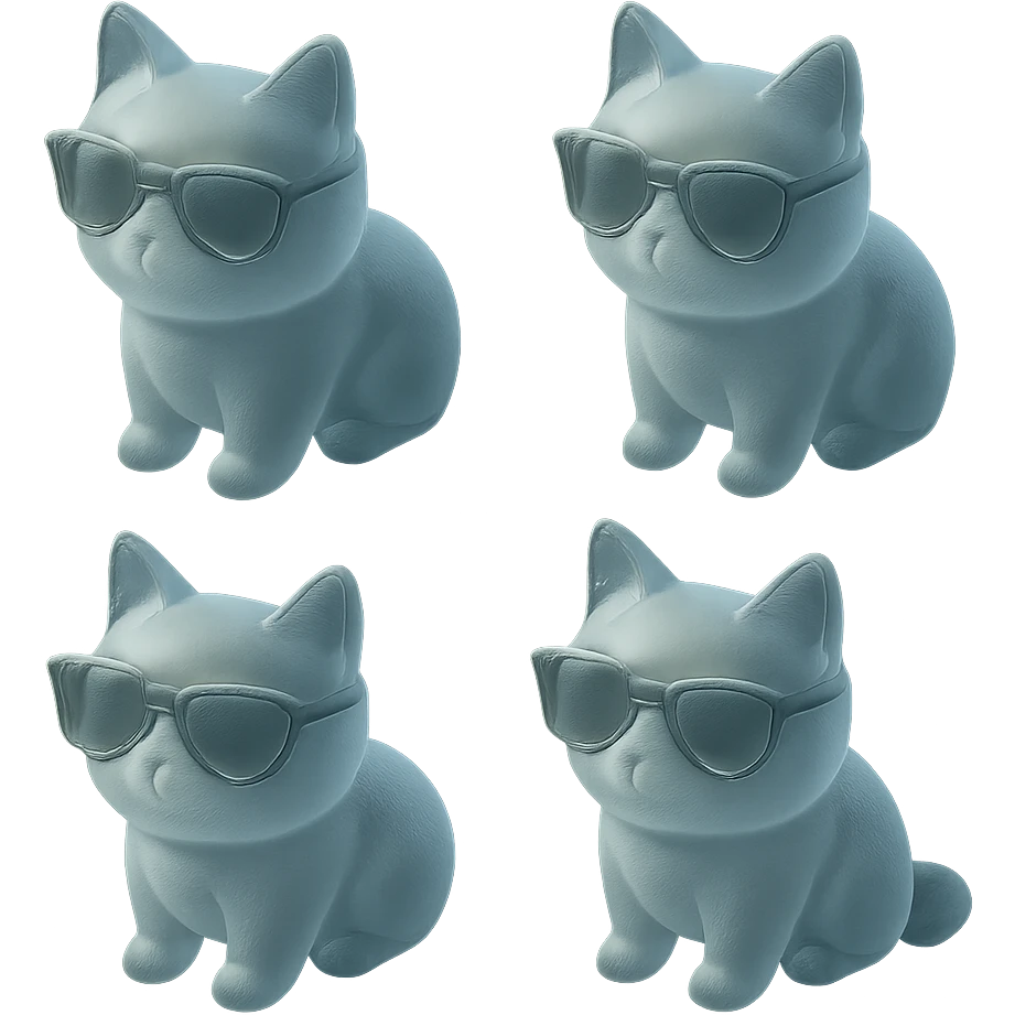Cat wearing sunglasses emoji