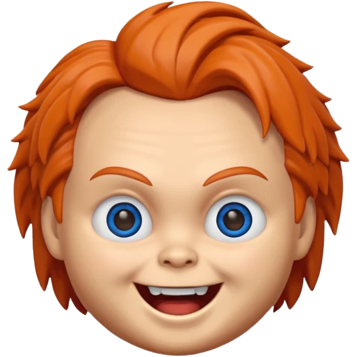 Un emojin de chuky emoji