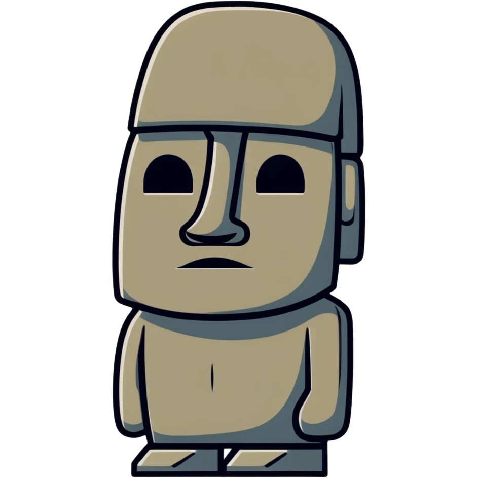 moai emoji emoji