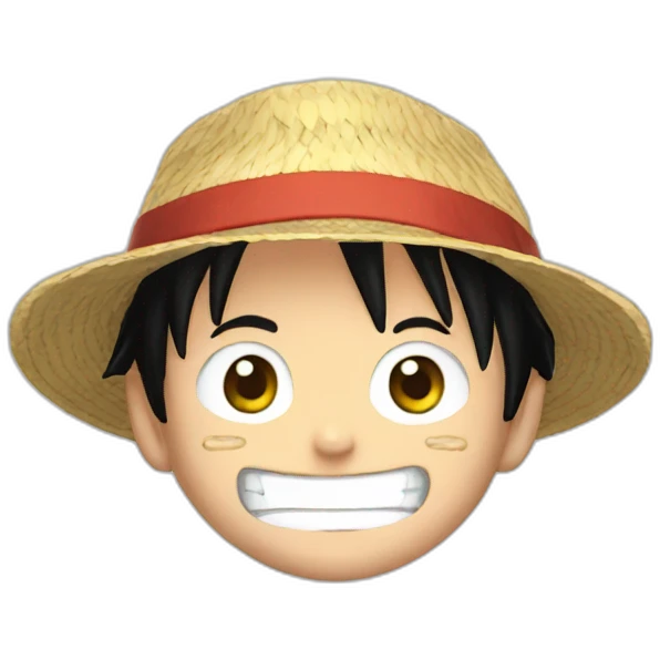 Luffy emoji