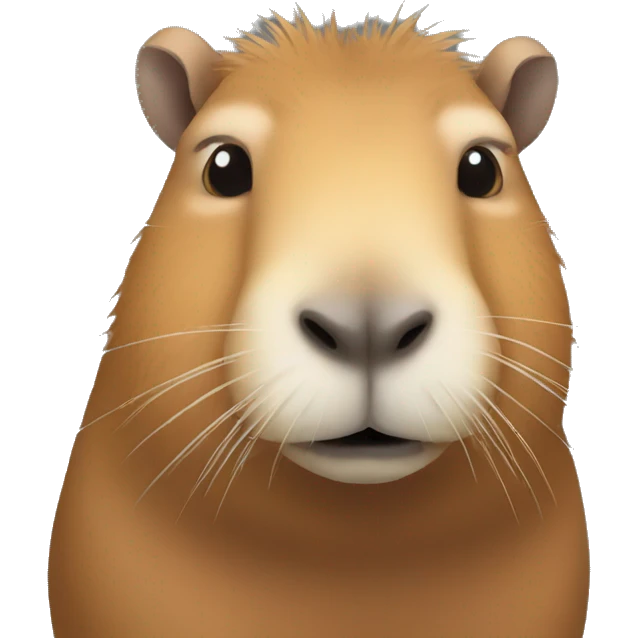 Capybara emoji